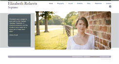 Desktop Screenshot of elizabeth-roberts.com